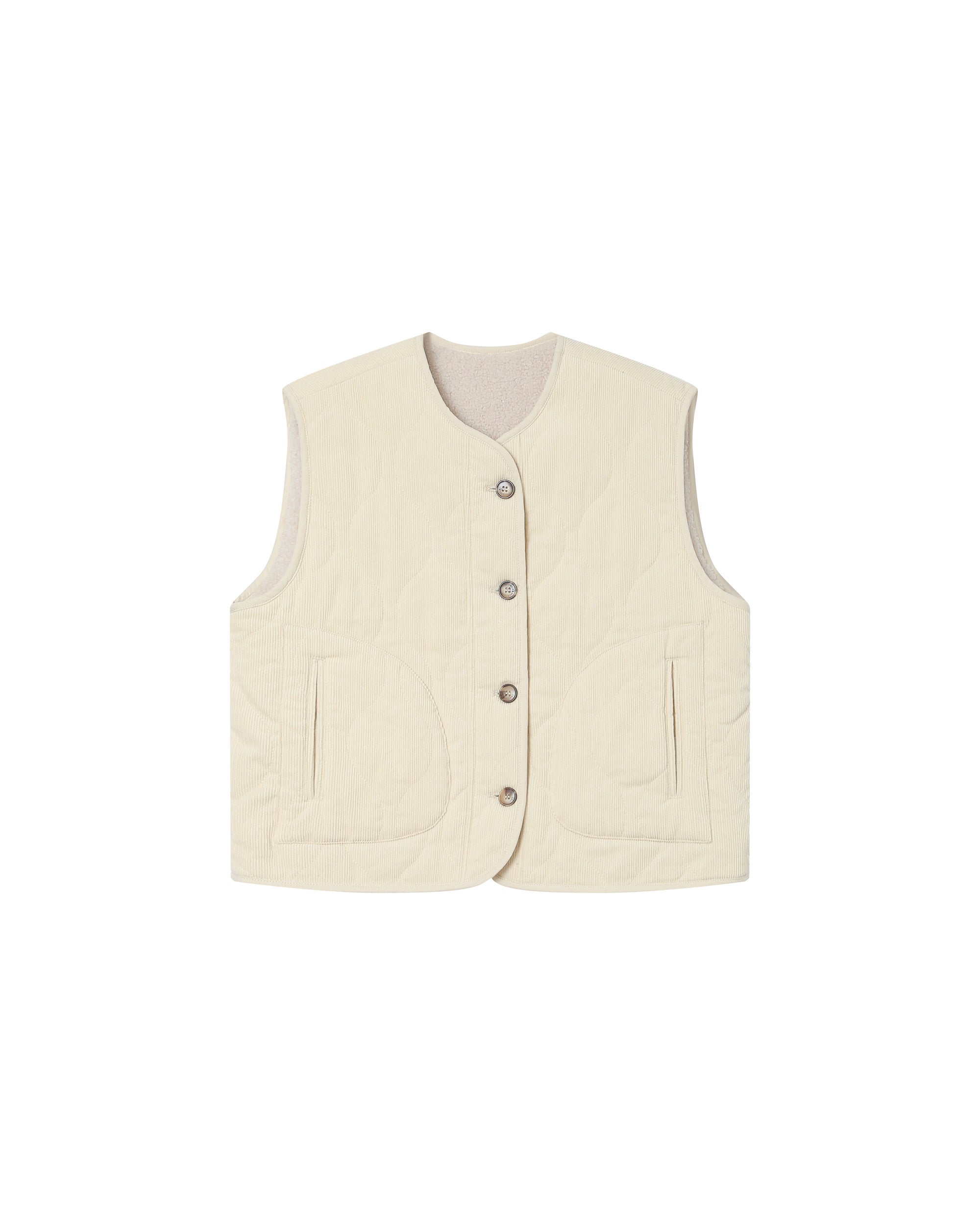 Chaqueta Acolchada Crudo Seth