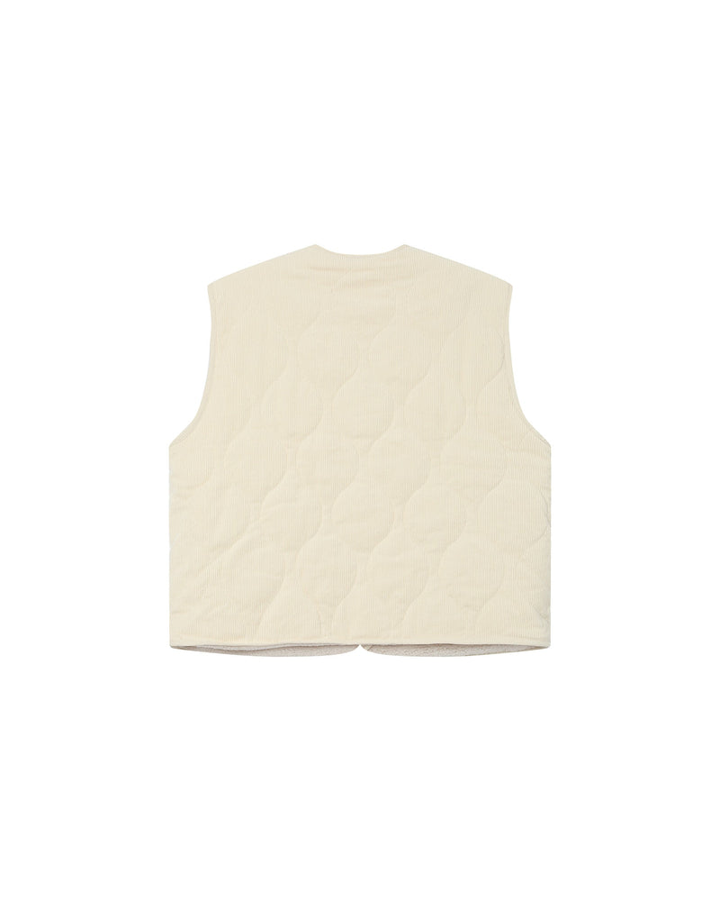 Seth Ecru Quilted Jacket