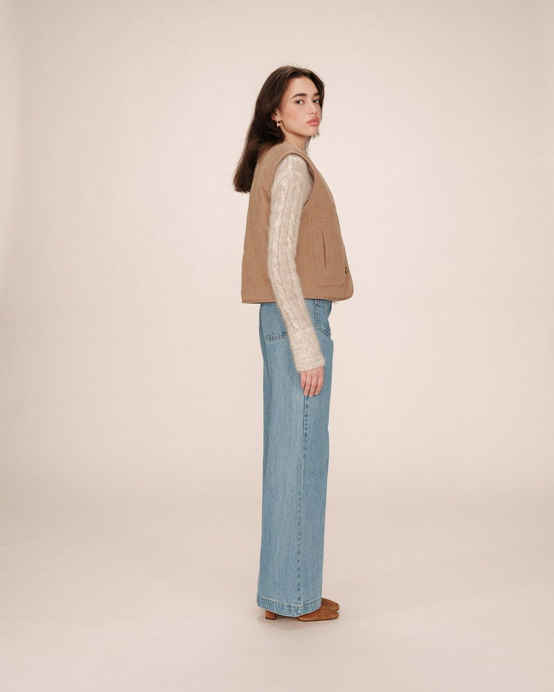 Seth Greige Quilted Jacket