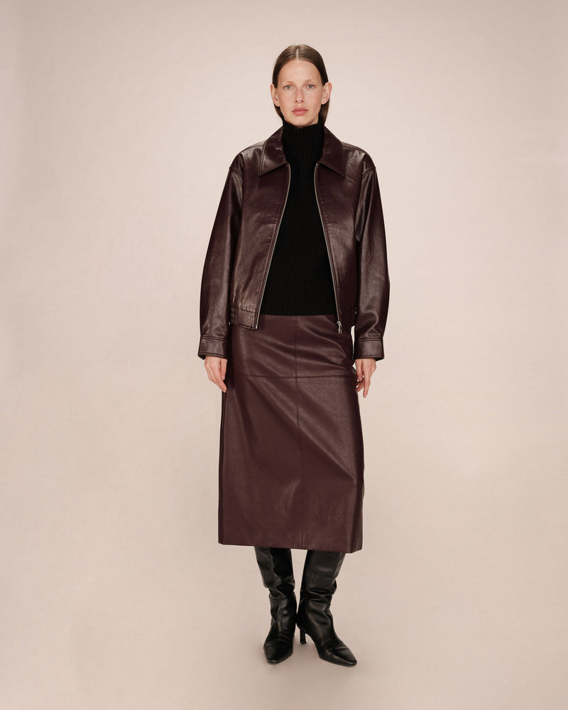 Chaqueta Sunisa Burdeos
