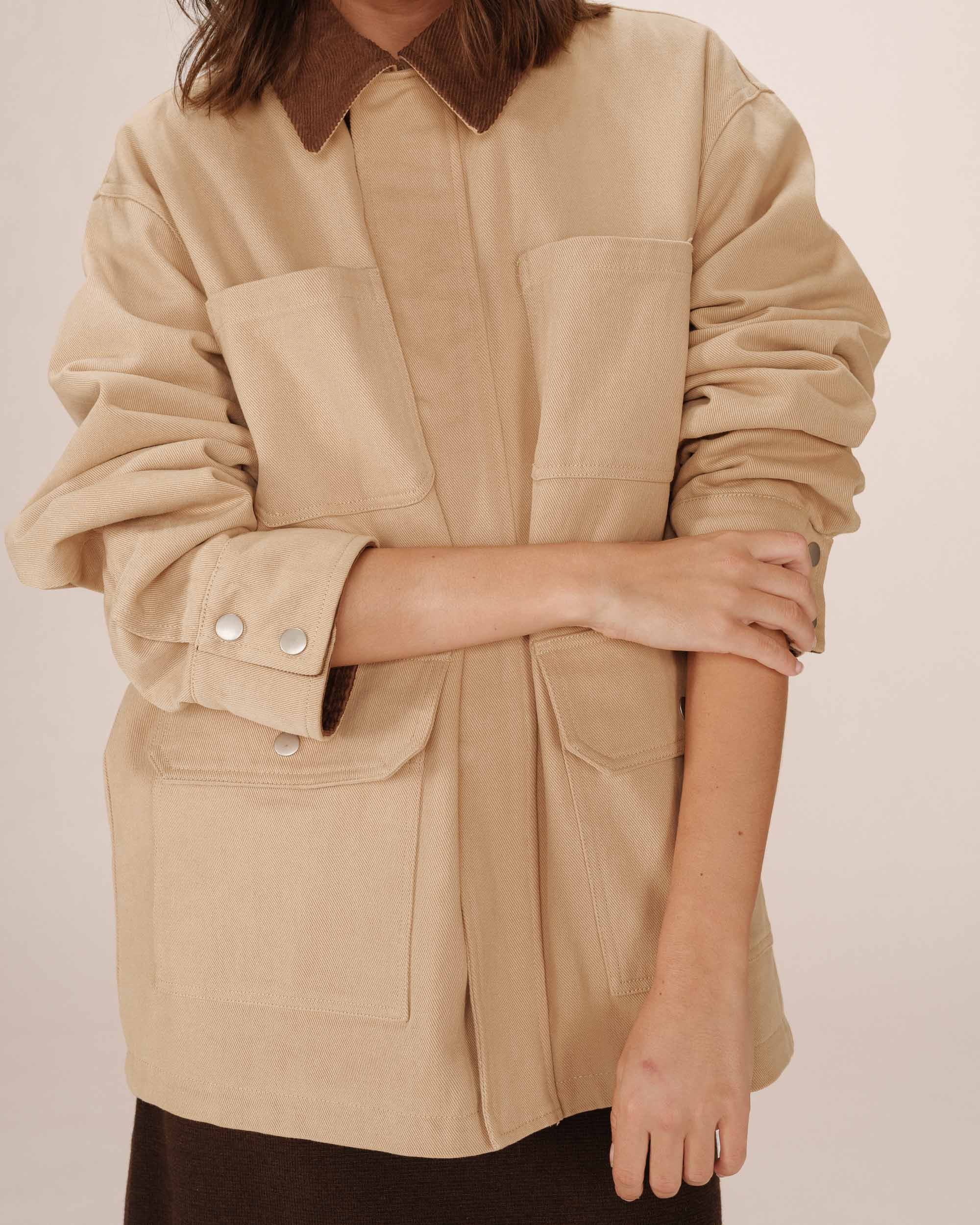 Chaqueta Utilitaria Arena Soraya
