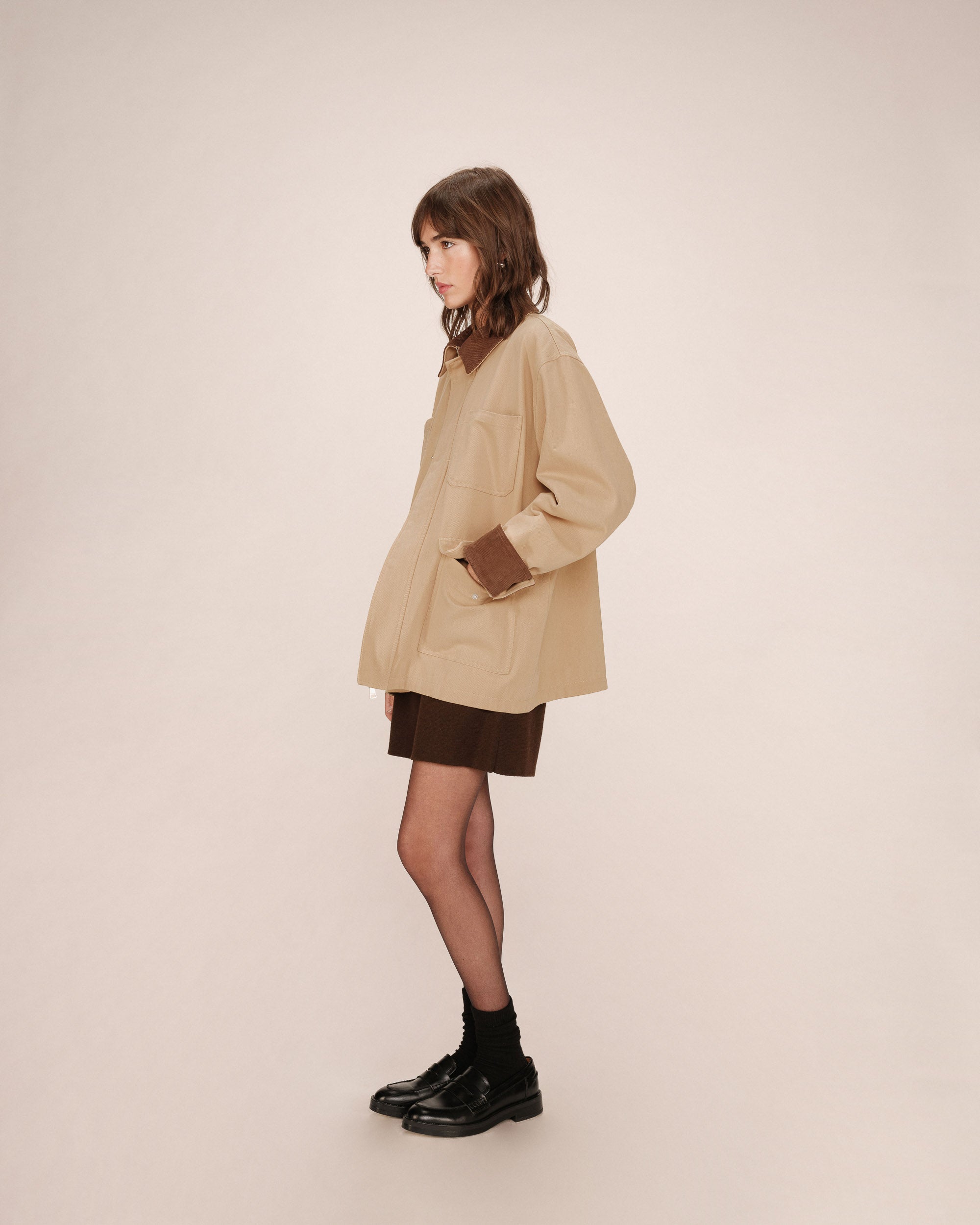 Chaqueta Utilitaria Arena Soraya