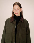 Chaqueta Utilitaria Verde Bosque Soraya