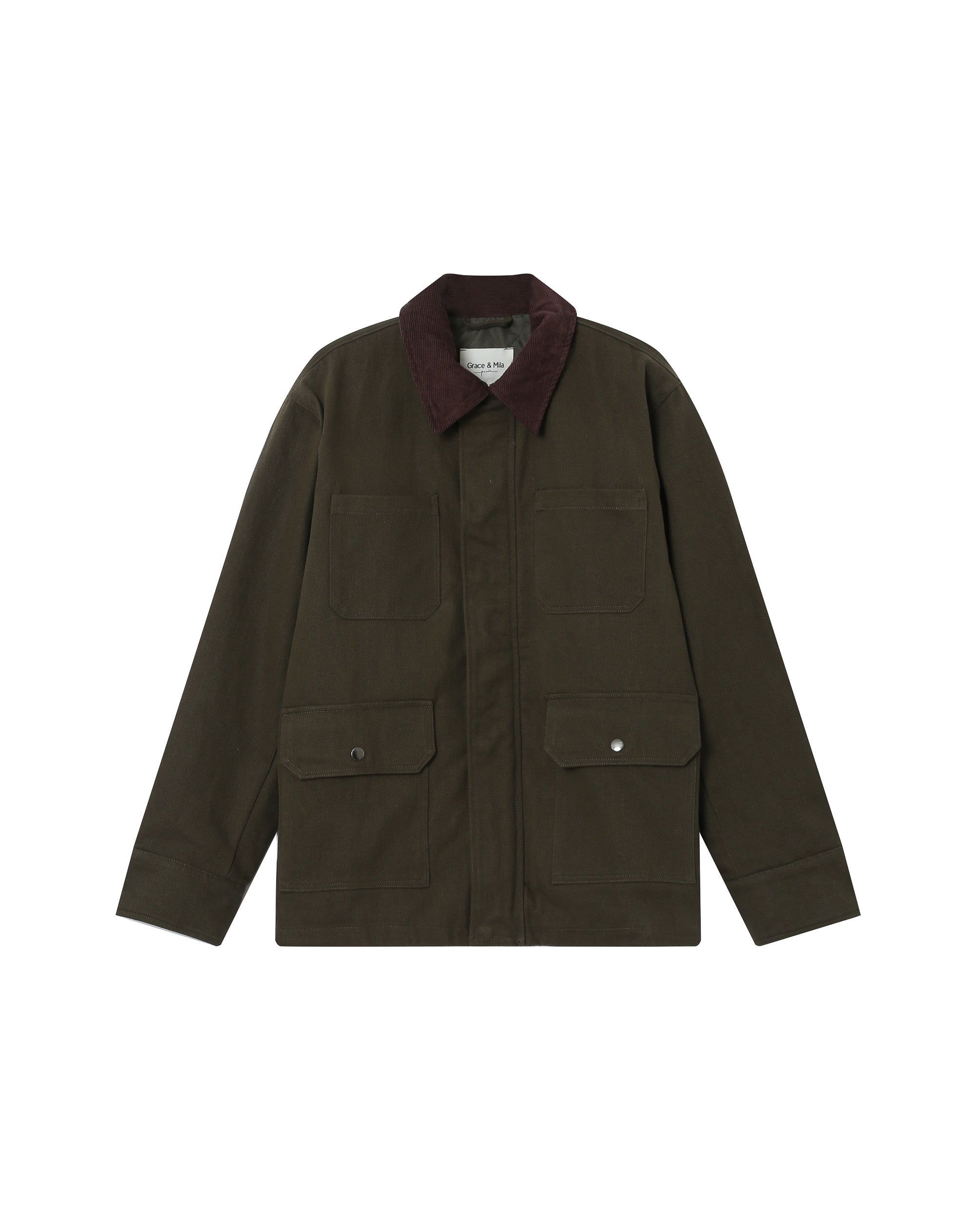 Chaqueta Utilitaria Verde Bosque Soraya