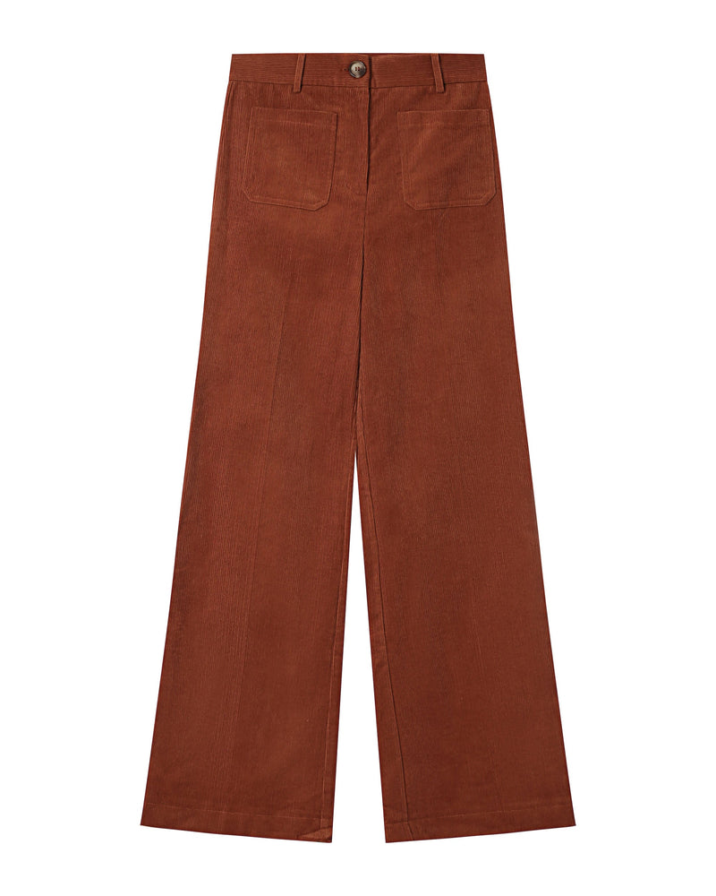 Pantalones anchos de ladrillo Samba