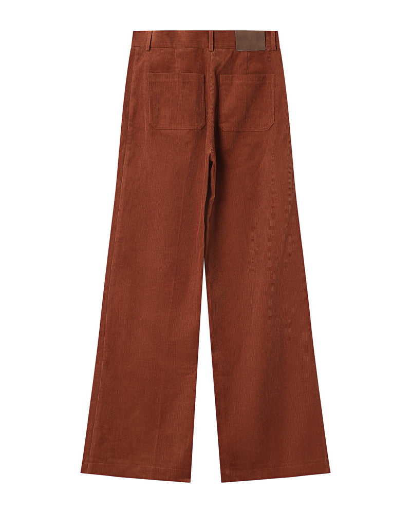 Pantalones anchos de ladrillo Samba