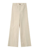 Wide Ecru Samba Trousers