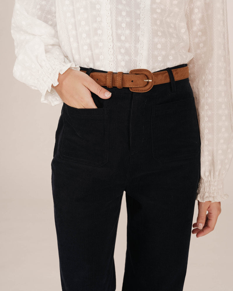 Samba Navy Wide Leg Pants