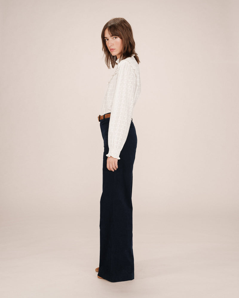 Samba Navy Wide Leg Pants