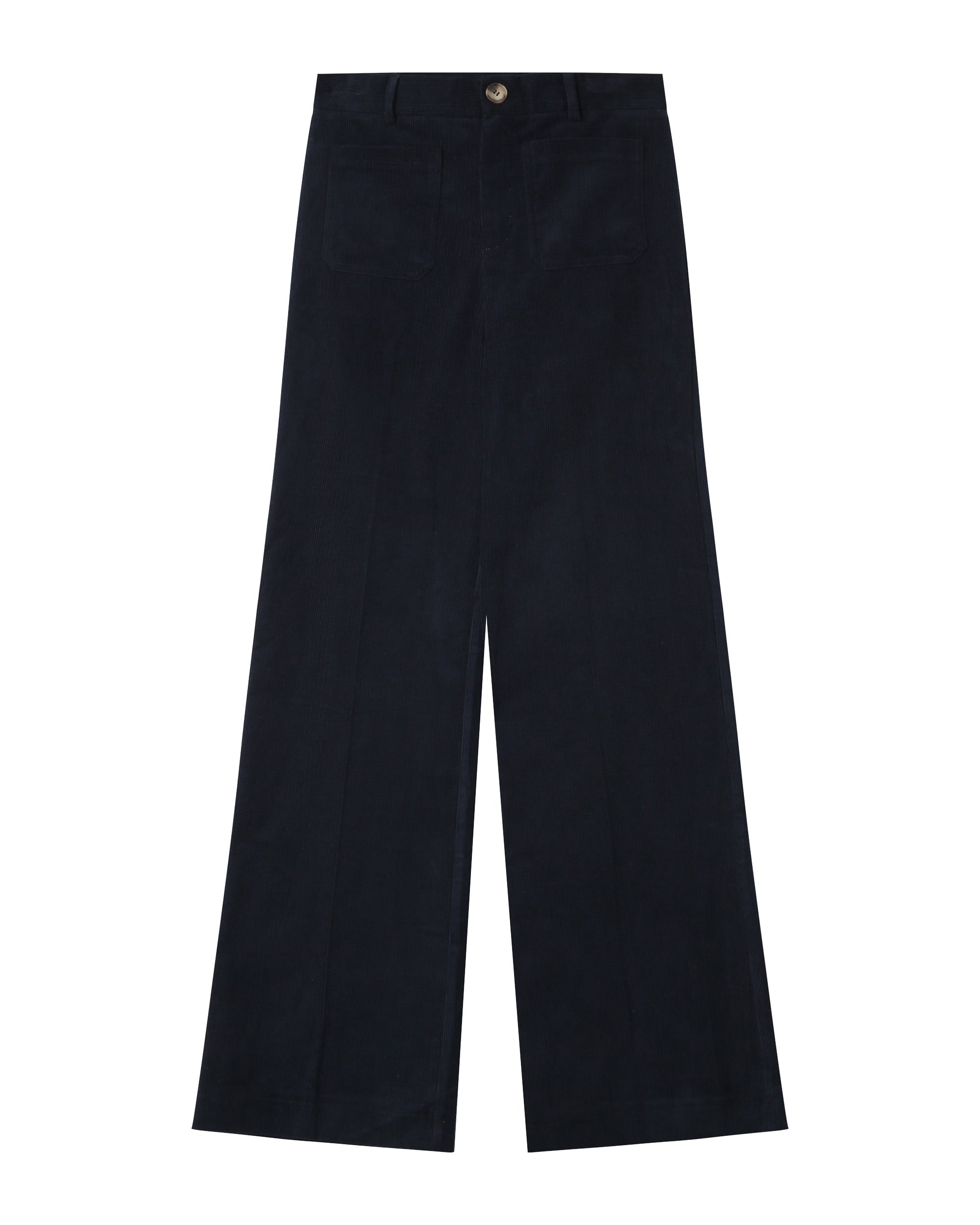 Wide Navy Trousers Samba