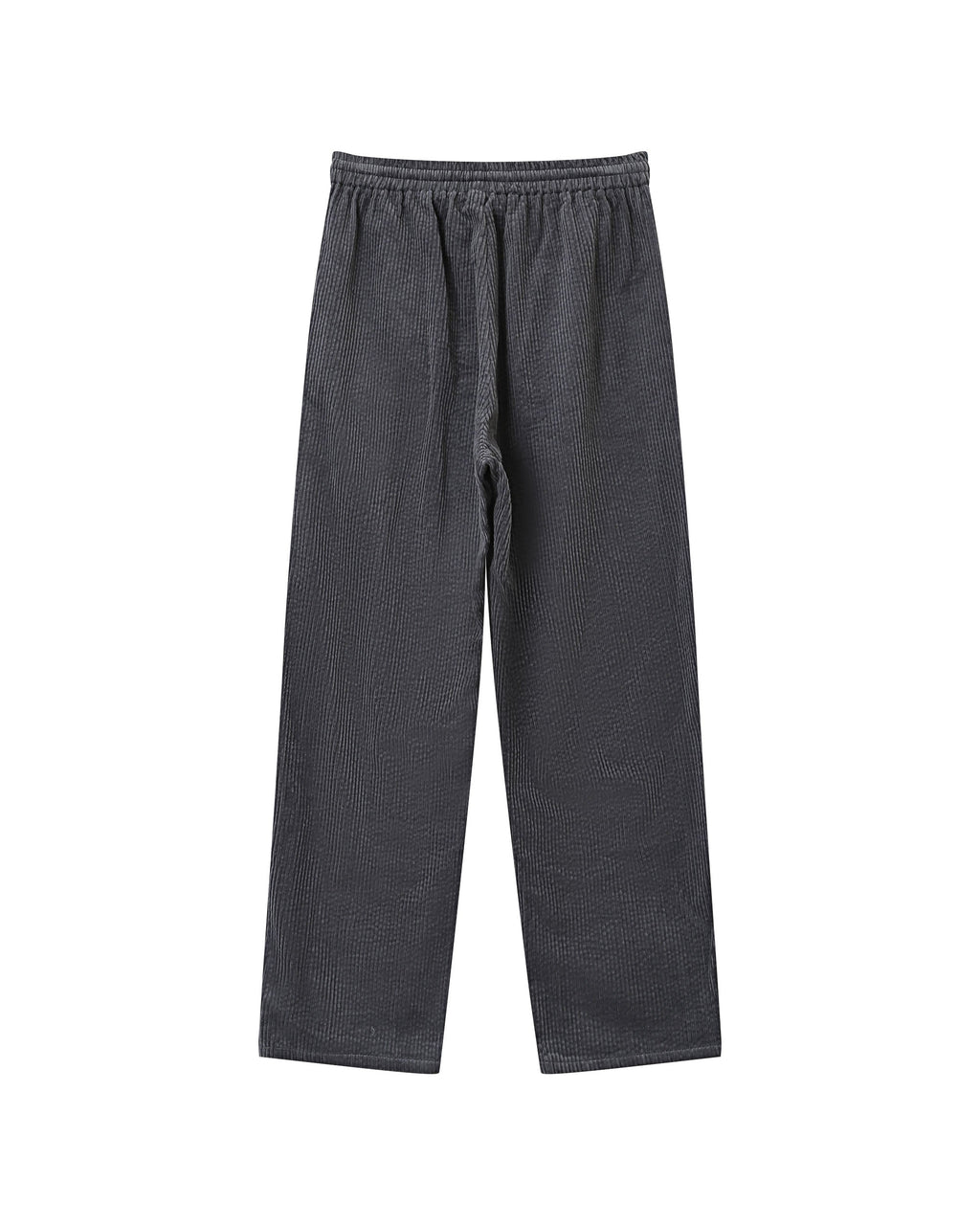 Wide-Leg Carbon Corduroy Trousers Liberty