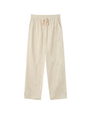 Wide Ecru Liberty Trousers