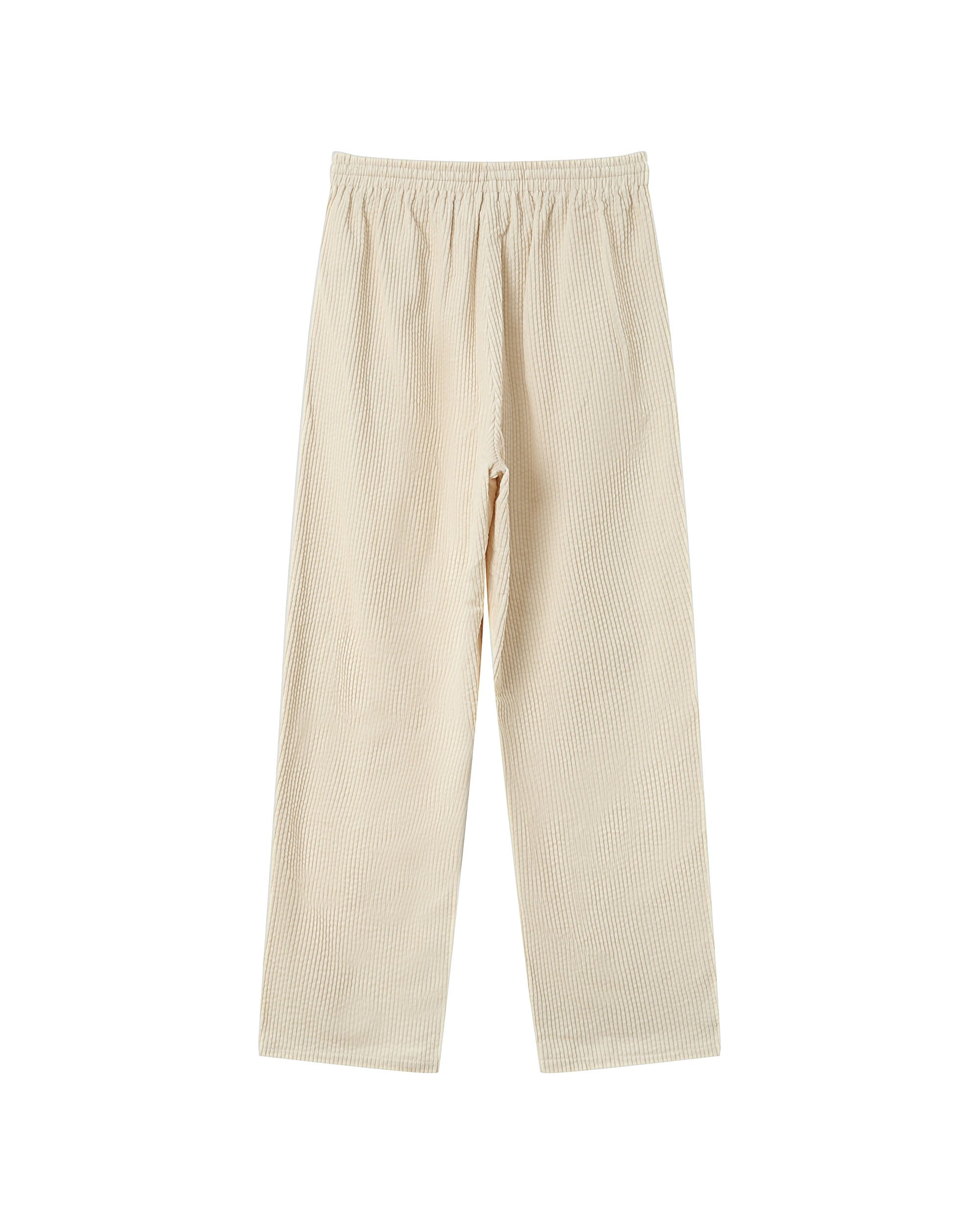 Wide-Leg Ecru Liberty Trousers