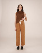 Wide-Leg Ochre Trousers Liberty