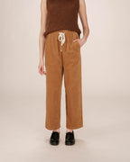 Wide-Leg Ochre Trousers Liberty