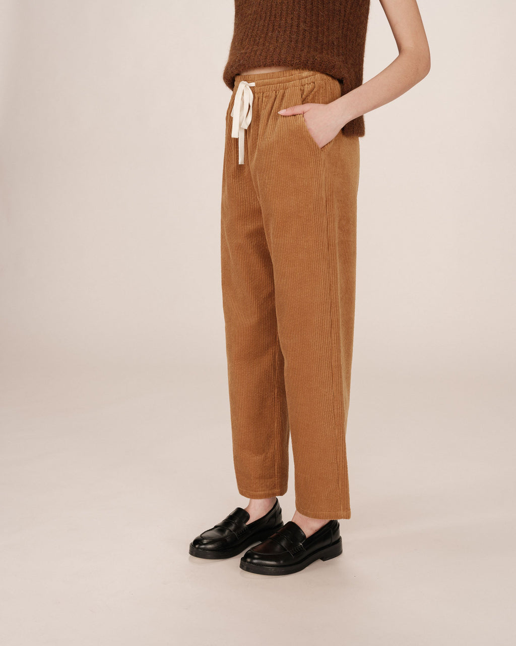 Wide-Leg Ochre Trousers Liberty