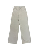 Vaqueros anchos James beige