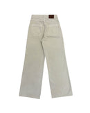 Vaqueros anchos James beige