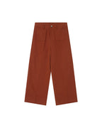 Straight 7/8 Camel Trousers Sole