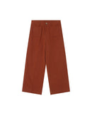 Pantalón Recto 7/8E Suela Camel