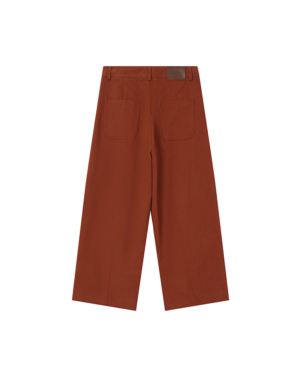 Straight 7/8 Camel Trousers Sole