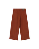 Pantalón Recto 7/8E Suela Camel