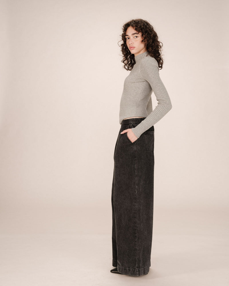 Black Washed Sacha Baggy Jeans