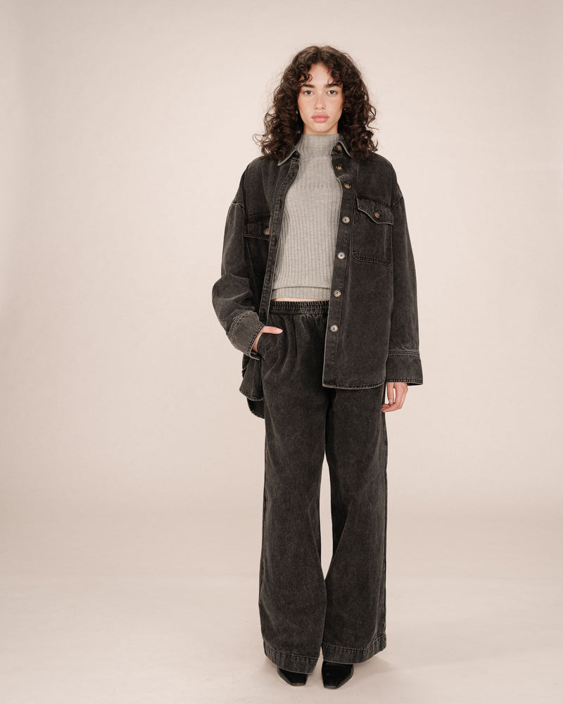 Black Washed Sacha Baggy Jeans