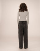 Black Washed Sacha Baggy Jeans