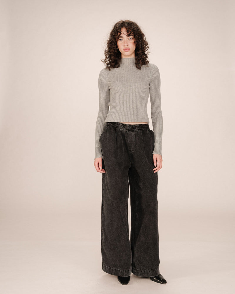 Black Washed Sacha Baggy Jeans