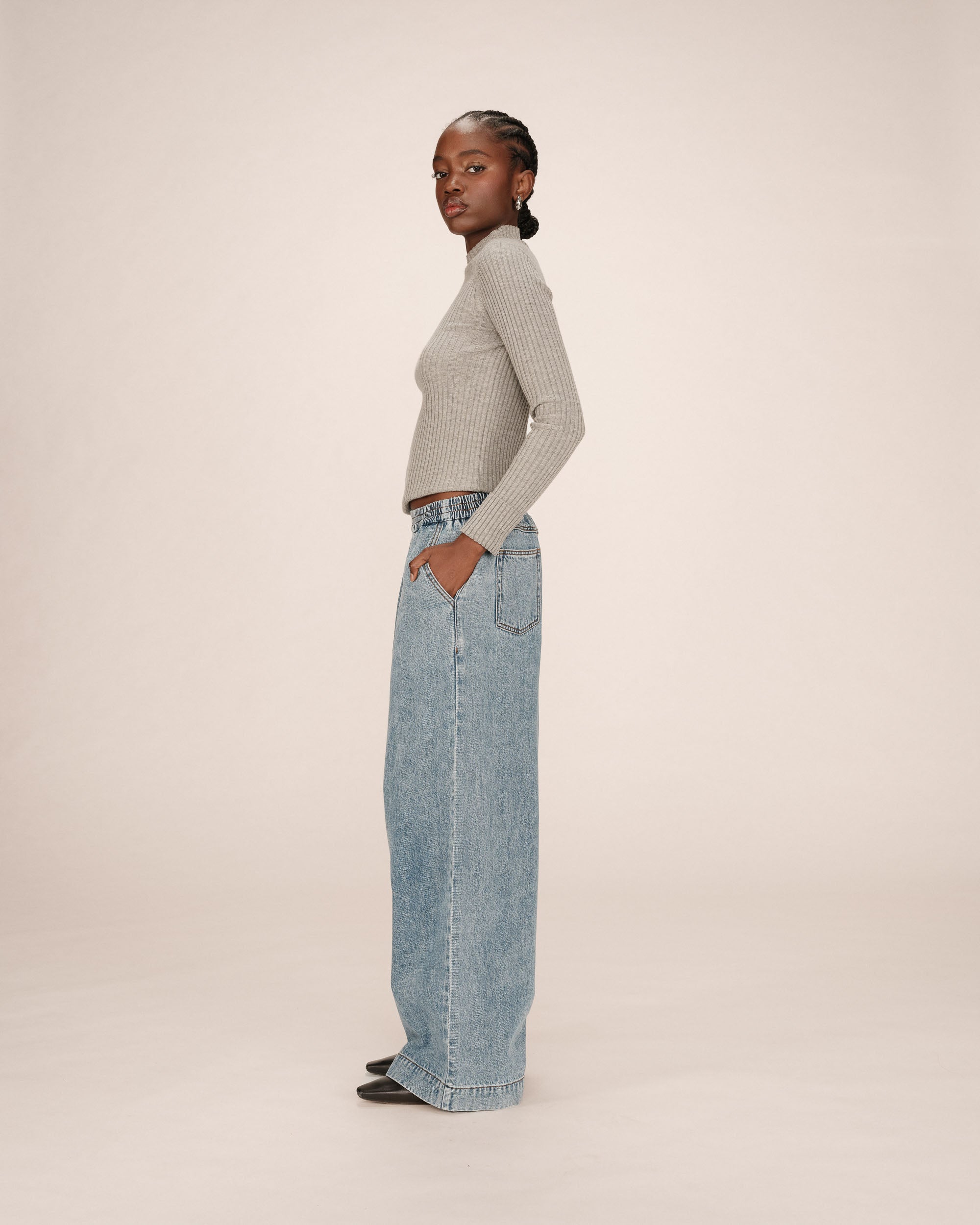 Light Blue Baggy Jeans Sacha