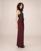 Pantalon Tailleur Bordeaux Story