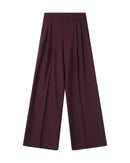 Pantalón de traje burdeos Story