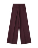 Pantalón de traje burdeos Story