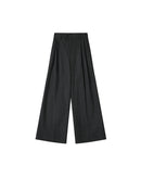 Pantalones de sastre a rayas Senna Carbon
