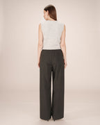 Pantalón a Rayas Antracita Stay