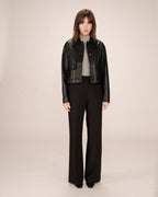 Pantalón Sastre Acampanado Negro Singer
