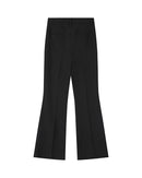 Pantalones de sastre de campana negros de Singer