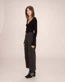 Jonas 7/8E Black Washed Jeans