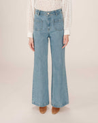 Vaquero Acampanado Light Blue Jacob