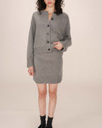 Falda Ajustada Gris Shae