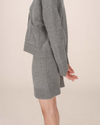 Falda Ajustada Gris Shae