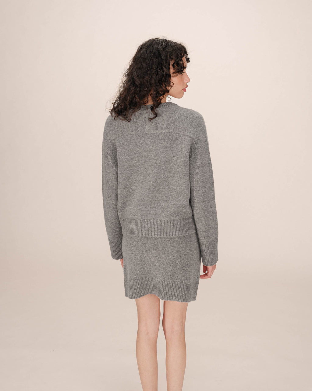 Falda Ajustada Gris Shae