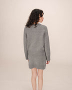 Falda Ajustada Gris Shae