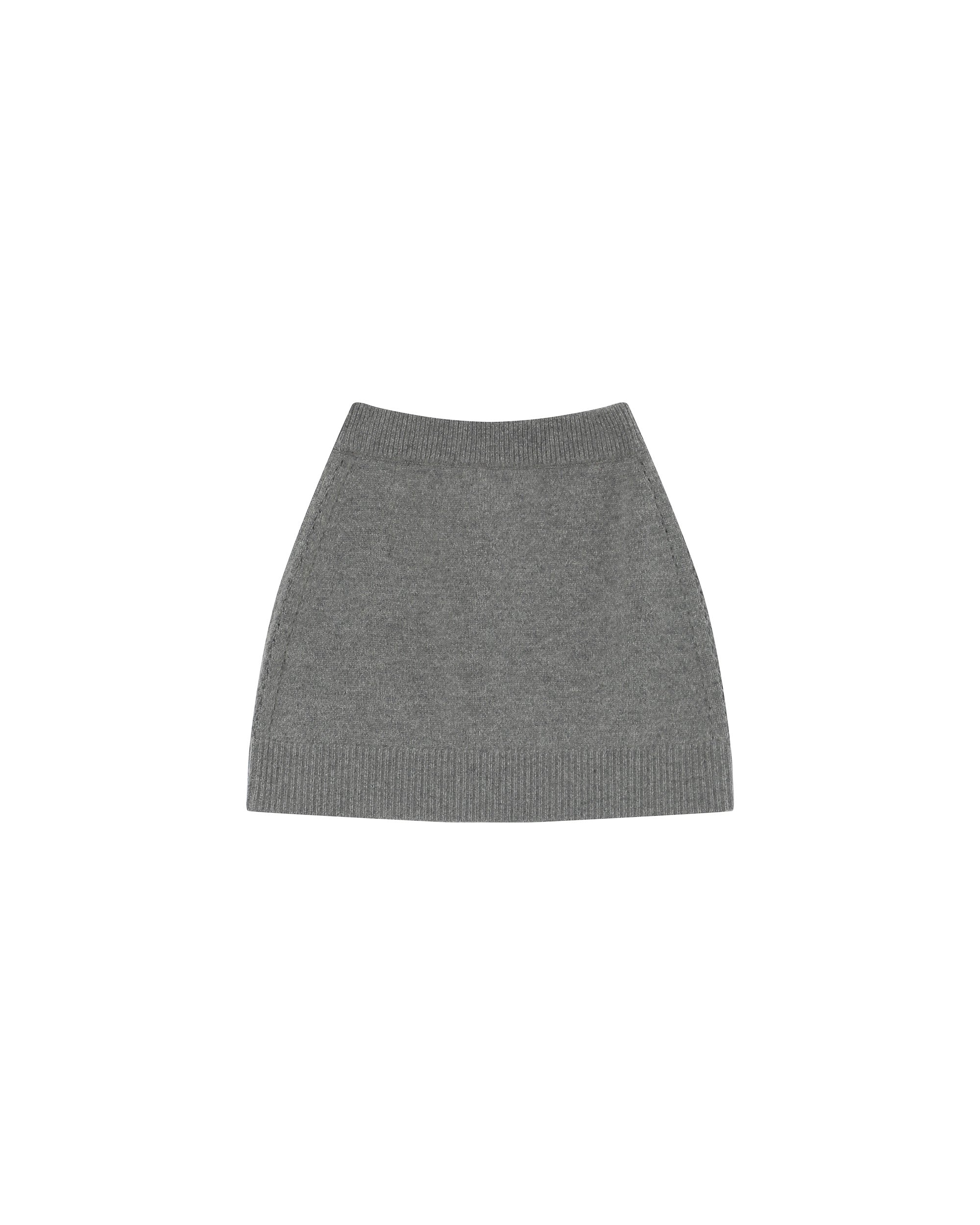 Falda Ajustada Gris Shae