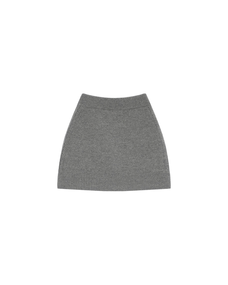 Shae Gray Fitted Skirt