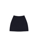 Shae Navy Fitted Skirt
