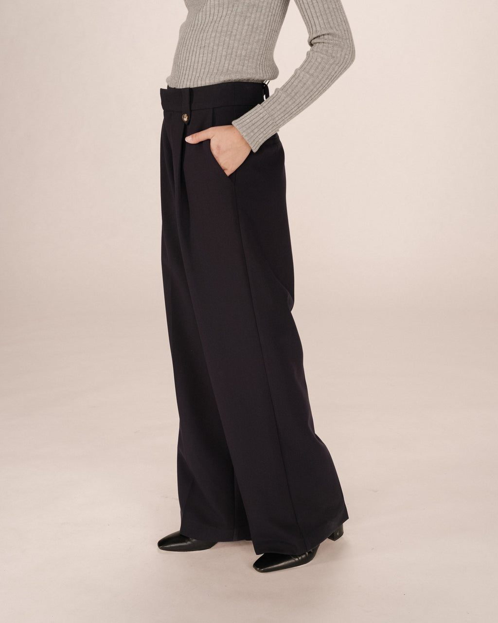 Pantalón de Traje Marino Septime