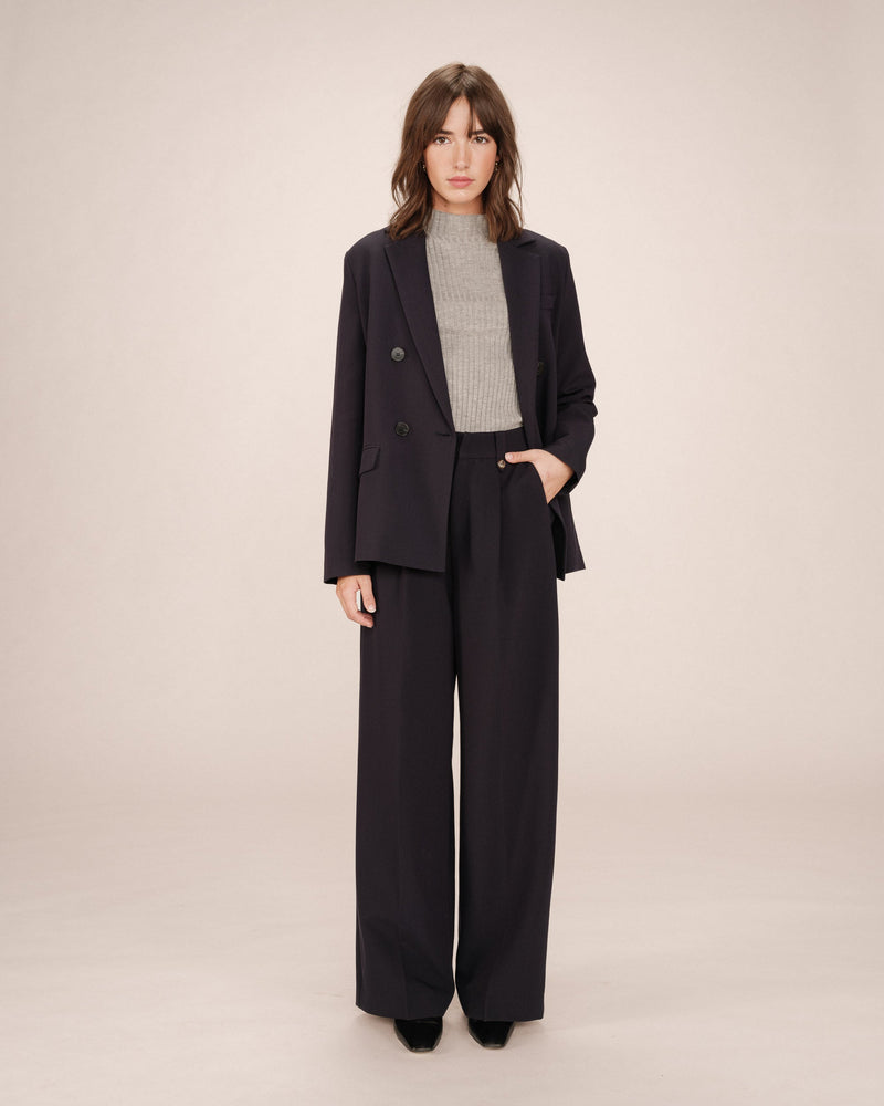 Septime Navy Tailored Trousers