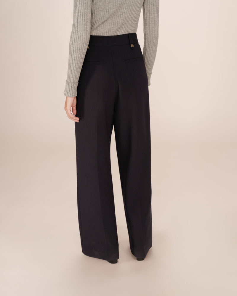 Septime Navy Tailored Trousers